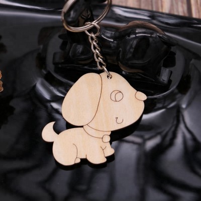 products blank art and crafts wooden key chain