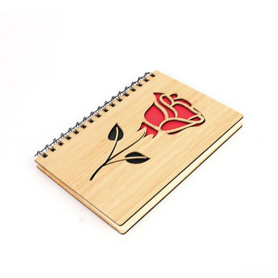 Unionpromo Customized Recycled Bamboo Cover Notebook And Pen Gift Set